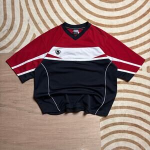 VINTAGE NIKE • Y2K BLOKECORE COLOR BLOCK JERSEY